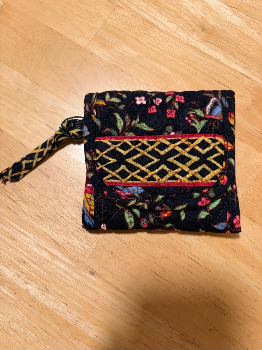 NWT Vera Bradley Rare Retired Ming Bi-Fold Chinoiserie Wallet